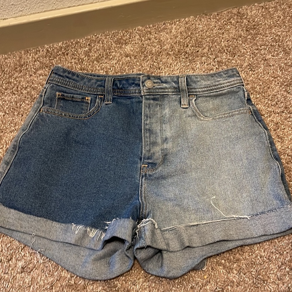 Hollister ultra high rise mom shorts